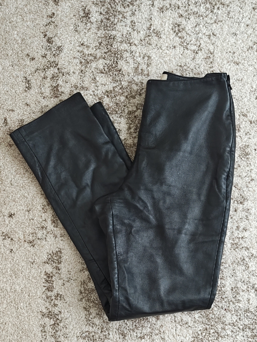 Vintage Margaret Godfrey Leather Pants in Black Size 4